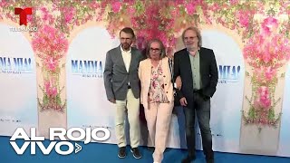 Celebridades llegan al estreno del nuevo espectáculo de ABBA en Londres | Al Rojo Vivo | Telemundo