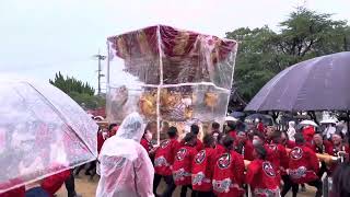 令和4年 10月9日   大窪八幡宮秋祭り          （中ノ番、西大窪宮入）