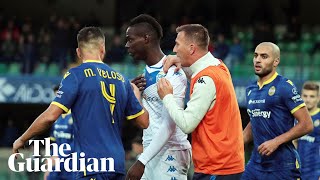 Mario Balotelli convinced to stay on pitch after racist abuse at Verona