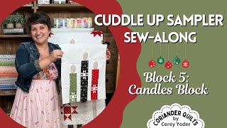 Cuddle Up Sampler Candles Block Tutorial