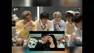 BTS reaction to bollywood song