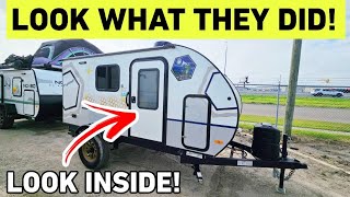 This changes everything! Look what they added inside this r-pod RP107 RV Travel Trailer