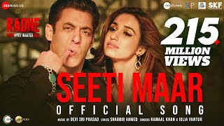 Seeti Maar | Radhe - Your Most Wanted Bhai | Salman Khan, Disha Patani|Kamaal K,