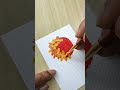 🛑Ohh noo ! Experiment fail 😅|| Flower Acrylic Painting || VAIBHAV VISUALS 🎨  #shorts #viral #short