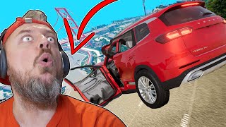 Jump New Ramp Beamng Drive