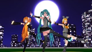 【MMD】ロキ【つみ式初音ミク・鏡音リン・Tda式亞北ネル】