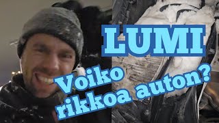 Voiko lumi rikkoa auton? Joulukalenteri luukku 15