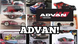 Hot Wheels History | Hot Wheels Cars with the ADVAN Livery