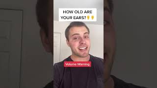 Test Your Ear Age #shorts