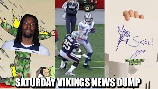 Minnesota Vikings News Dump (5.25.24) | Rookie Art Work, WR Josh McCown, Too Muc
