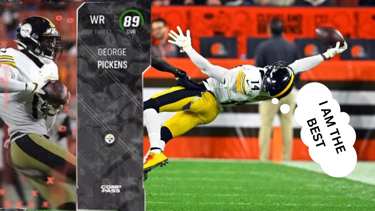 "NFL YOUNGBOY" GEORGE PICKENS IS THE BEST FREE RECEIVER IN MADDEN 24 ...