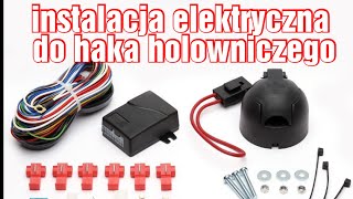 Instalacja elektryczna do haka holowniczego podłączenie modułu haka #hak #volvo #xc60