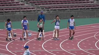 2019  春季記録会  男子100ｍ  16組　大瀬戸一馬