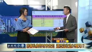 台北大小事第78集：市府違法溢收爭議(戴錫欽議員)