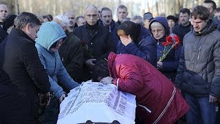 Premières funérailles en Russie après le crash du Sinaï