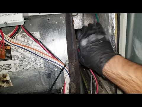 How To Replace Trane ECM Blower Motor - YouTube