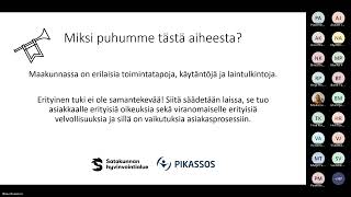 Erityisen tuen tarve sosiaalihuollossa Länsi-Suomen yhteistoiminta-alueella 23 10 2024