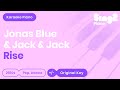 Jonas Blue, Jack & Jack - Rise (Piano Karaoke)