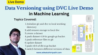 How to do data versioning using dvc | MLOps | #dvc #dataversion #machinelearning