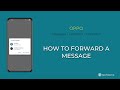 How to Forward a Message - Oppo [Android 11 - ColorOS 11]