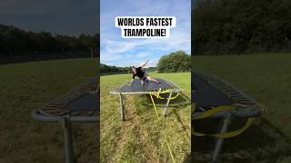 WORLDS FASTEST TRAMPOLINE! 😱