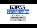 Consideration - Law of Contracts
