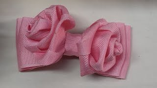 Laço Botão de Rosa Delicado/ #ribbon @klaralacosetiarasmarinalva5950