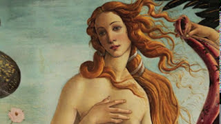 La Venere di Botticelli / Venus on a Half Shell