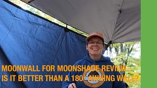 MoonWall for MoonShade Review - Is this better than a 180° awning?