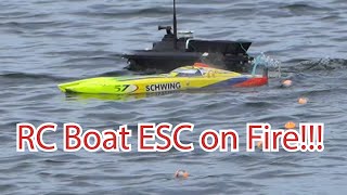 Best brushless RC Racing Speed Boat @ Seletar RC Crawler Extreme