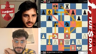 CRAZY CONTENT!!! GM Alireza Firouzja vs GM Vidit Gujrathi