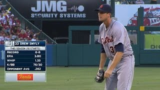 DET@LAA: Smyly fans 11 Angels in 5 2/3 strong frames