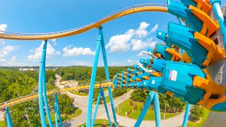 Goliath POV 4K // Six Flags, GA (Horizon Locked)