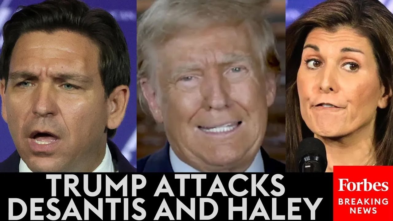 Trump Goes Off On 'Birdbrain' Nikki Haley In Tear, Mocks DeSantis For ...