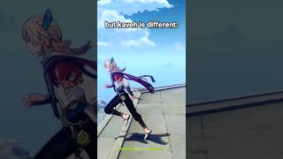 all characters having a normal plunge but kaveh different #genshinimpact #genshin #shorts