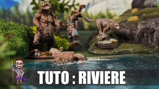 Model Scenery Tutorial - How to build a realistic river (Modular \u0026 Extra flat)