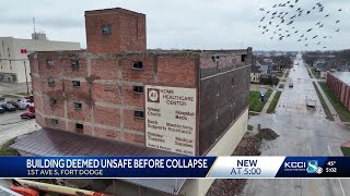 Resident recounts terrifying moment as bricks fall from aging Fort Dodge building