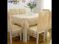 Colorful and Attractive dining table chair cover designs| #FashionArtEagle