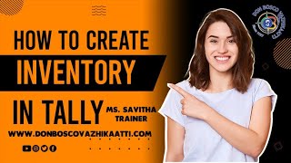 Inventory Creation in Tally