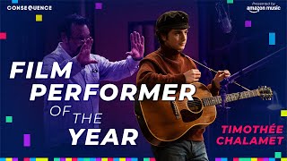 Timothée Chalamet (A Complete Unknown): Consequence's 2024 Film Performer of the Year