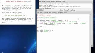 Python 12 Default Parameters