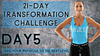 Full Body High Intensity PILATES HIIT Workout | 21-DAY TRANSFORMATION CHALLENGE