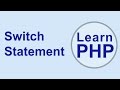 PHP Switch Statement