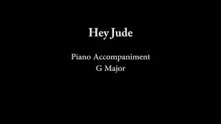 Hey Jude - Piano Accompaniment Only - G Major