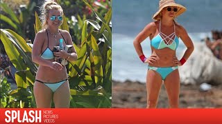 Bikini-Clad Britney Spears Has a Ball in Hawaii | Splash News