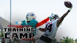 Second day of joint practices with Dolphins | Highlights at AT&T Training Camp