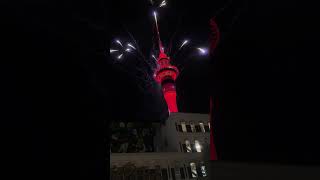 Auckland Skytower Countdown 2025