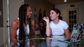 kenzie and nia react to their old dance mom duets!