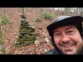 backpacking in the rain pin chin sky loop alabama triple crown section 1