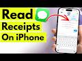 How to Enable Read Receipts iPhone | For All & Selected Contacts iMessage